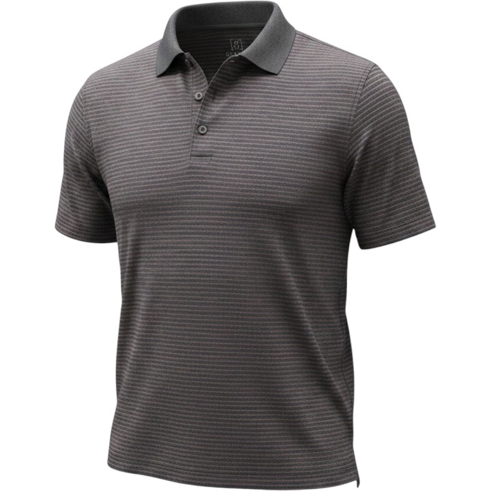 George Mens Small Navy Pink Striped Short Sleeve Polo Shirt Chest‎ Pocket